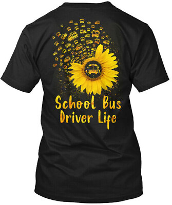 #ad School Bus Driver Life T Shirt Made in the USA Size S to 5XL $21.97
