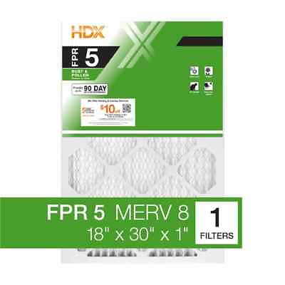 #ad 18x30x1 Air Filter Standard Pleated Filtro de aire plisado estándar 1 filter $8.67