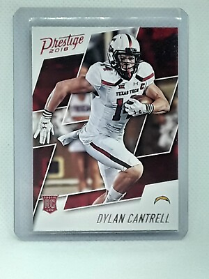 #ad Dylan Cantrell 2018 Prestige Football RC #276 Texas Tech $1.00