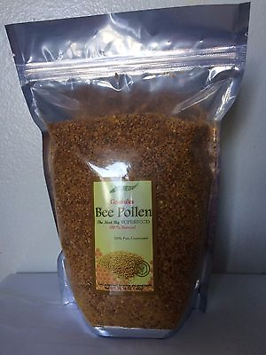 #ad BEE POLLEN GRANULES 1 lb 16 oz OKECRU 100% Pure Natural Unprocessed $16.95