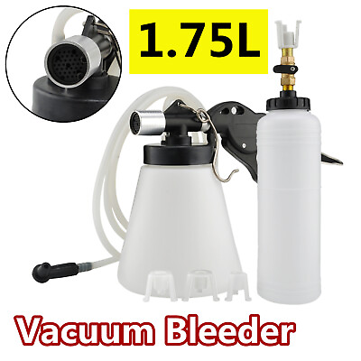 #ad 1.75L Brake Bleeder Bleeding Fluid Change Kit Air Pneumatic Garage Vacuum Tool $23.99