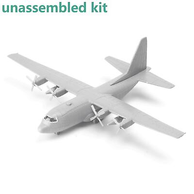 #ad 1:144 US C 130 Hercules Transport Aircraft 4D Military Plane Model Unassembled $16.94