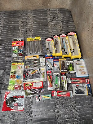 #ad Mystery Tackle Box Fishing Lures over $30 in fishing equipment per package $24.50