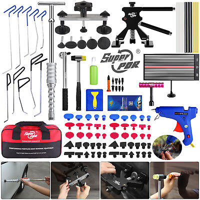 #ad Car Paintless Dent Repair Puller Hammer Remover Kit Lifter Dint Hail Damage Tool $157.99