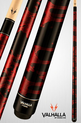 #ad New Red Viking Pool Cue Billiards Stick Lifetime Warranty Free Shipping 212 $127.49