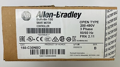 #ad 1PCNEW 150 C30NBD Allen Bradley SMC 3 Smart Motor Controller 150C30NBD FREE SHIP $349.00