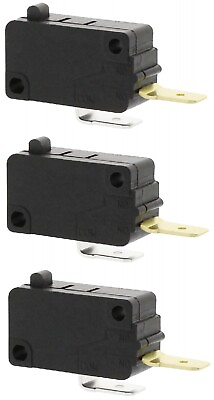 #ad QSWMA168WRZZ Micro Switch Replacement for Jenn Air Samsung Microwave 3 Pack $10.99