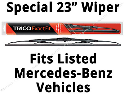 #ad Special 23quot; Front Wiper fits Listed Mercedes Benz w Single Blade System 23 1 $13.96