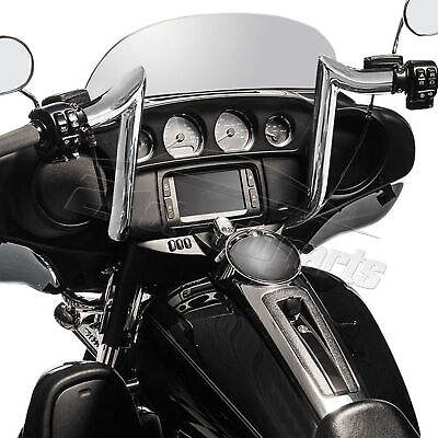 #ad 14quot; Ape Meathook Pre Wired Handlebars For Harley Ultra Limited Street Glide 14 $249.99