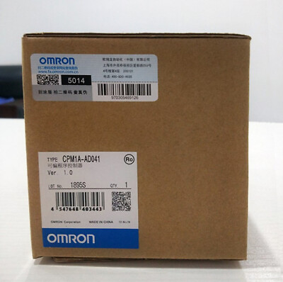 #ad CPM1A AD041 Omron Programmable Logic ControllerAnalog Input Unit 4 Channels $505.39
