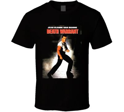 #ad Death Warrant Van Damme Retro 80#x27;S Action Movie T Shirt $22.99