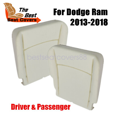 #ad Driver amp; Passenger Bottom Seat Foam Pad For 09 18 Dodge Ram 1500 2500 3500 $78.39