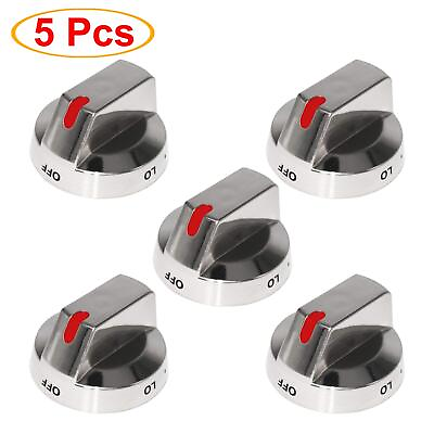 #ad NEW 5 PACK DG64 00473A B Top Burner Control Dial Knob Range for Samsung Oven $28.47