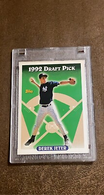 #ad 1993 Original Topps Derek Jeter Yankees rookie card #98 $2000.00