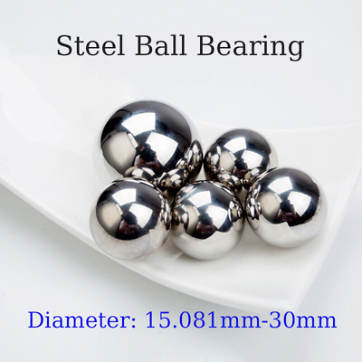 #ad Steel Balls Bearing Metal Solid Ball High Precision GCR15 Smooth 15.081mm 30mm $1.80