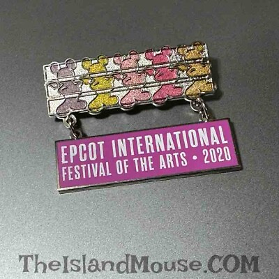 #ad Rare Disney LE 2000 WDW Mickey EPCOT Festival Arts 2020 Pin U8:154122 $2.95