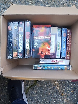 #ad sealed vhs tapes Various Titles $30.00