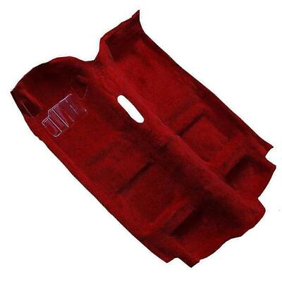 #ad OER K29554 85 89 F Body Dark Carmine Red Area Cut Pile Carpet Set $240.99