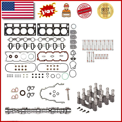 #ad Head spacer bolt NON AFM dod kit lifter cam for CHEVY GM Silverado 5.3L 2007 13 $377.99