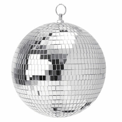 #ad 6 12quot; Large Mirror Glass Disco Ball Party Bands Club DJ Stage Lighting Effect $17.96
