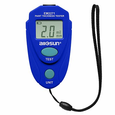 #ad Painting Thickness Gauge Non magnetic Coat Thickness Meter Automotive Tester $12.08