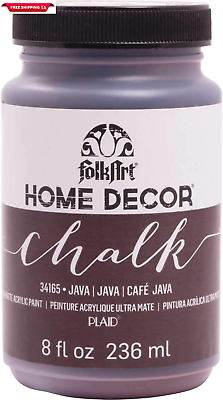 #ad 34165 Home Decor Chalk Furniture amp; Craft Paint in Assorted Colors 8 Ounce Java $17.88