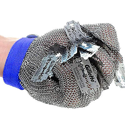 #ad Level 5 Cut Resistant Gloves Stainless Steel Safety Kitchen Cuts Glove For Meat $23.08
