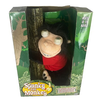 #ad New In Box Gemmy Spanky Monkey Adult Gag Gift Novelty Toy 2004 $100.44
