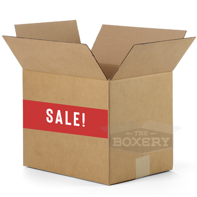 #ad Corrugated Shipping Boxes Small 4 16#x27;#x27; Sizes The Boxery $69.95