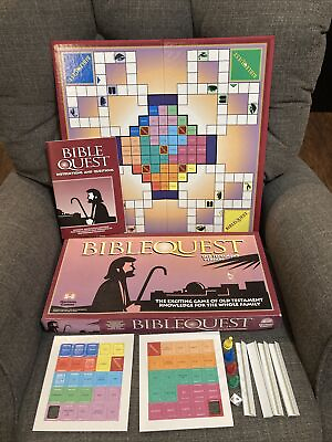 #ad Bible Quest Old Testament Version Board Game Horizon Games 1995 $10.39