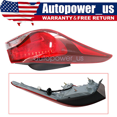 #ad For 2014 2016 Hyundai Elantra Outer Tail Light Driver Side 924013X230 HY2804130 $79.99