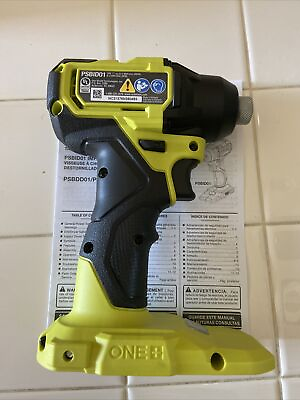 #ad New Ryobi PSBID01 18v 1 4quot; ONE HP Brushless Impact Driver 18 volt Tool Only $75.95