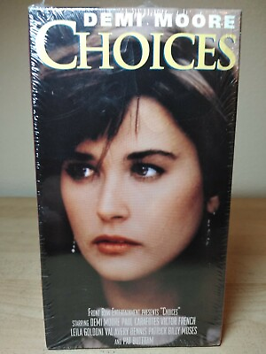 #ad CHOICES VHS Demi Moore Victor French Paul Carafotes Rare. Brand New Sealed $4.95