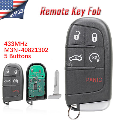 #ad Replacement for 2011 2018 Dodge Charger Remote Smart Car Key Fob M3N 40821302 $14.65