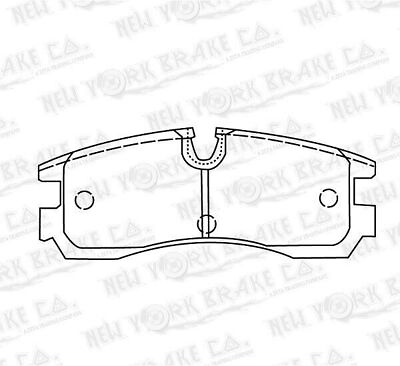 #ad Premium Rear Brake Pads for Cadillac Seville 1998 2002 MD754 $19.00