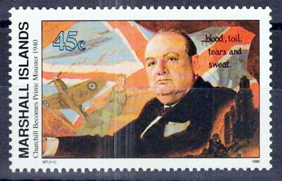 #ad Marshall Islands 251 MNH WWII Churchill Becomes PR minister ZAYIX 0124S0020M $1.50