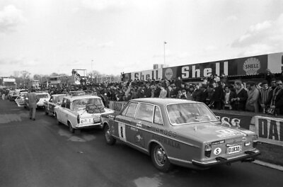 #ad The Volvo 144 of P H Winkless London Sydney Rally 1968 Racing Old Photo AU $10.00