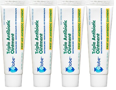 #ad First Aid Triple Antibiotic Ointment 1oz 4 Tubes Total 4 oz received $9.99
