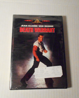 #ad DEATH WARRANT Jean Claude Van Damme DVD New Factory SEALED $8.99