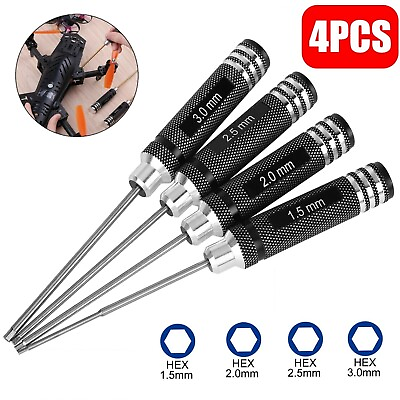 #ad Hex Nut Screwdriver Set for RC Traxxas Car Helicopter Boat Drone Repair Tool Kit $13.48
