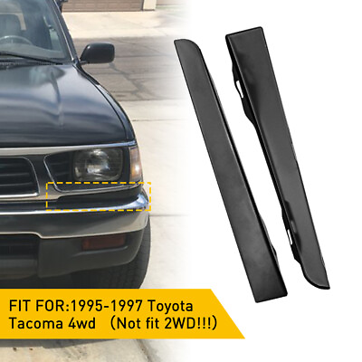 #ad FOR TOYOTA TACOMA 4WD 1995 1997 FRONT BUMPER GRILLE HEADLIGHT FILLER TRIM PANELS $19.99