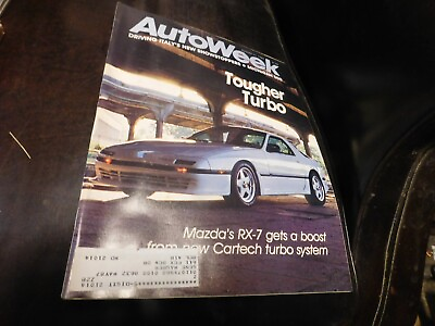 #ad AutoWeek Magazine August 11 1986 $5.49