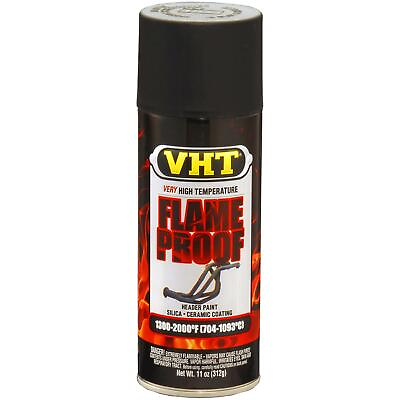 #ad Paint Protective VHT SP102 Flame Proof Matte Black Resistant up To 1093°C $109.70
