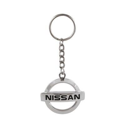 #ad Officially Licensed For Nissan Logo Keychain Die Cast Zinc 4.25quot; Total Length $9.49