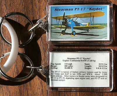 #ad Stearman PT 17 Kaydet Airplane Aircraft USAF Air Force Museum W PAFB Dayton OH $8.75