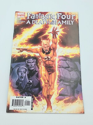 #ad FANTASTIC FOUR A Death in the Family Issue #1 Marvel 2006 $2.99