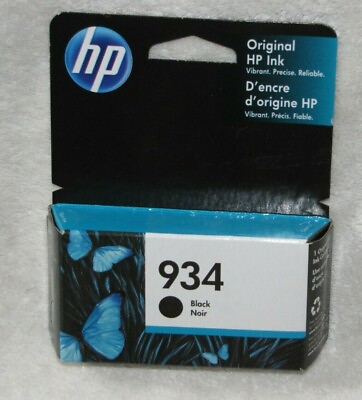 #ad HP Hewitt Packard Black 934 Ink Cartridge OEM Genuine Original Expired 5 2020 $9.99