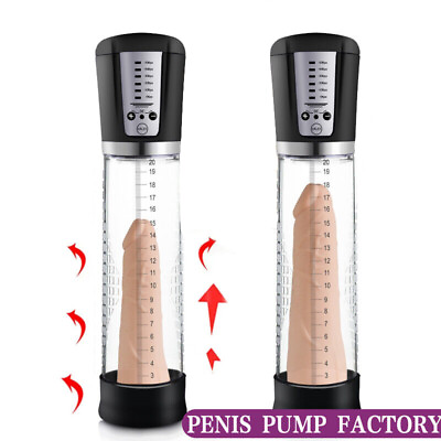 #ad Penis Pump Vacuum Men Enlarger Growth Faster Enhancement for Beginner Power Pump $26.99