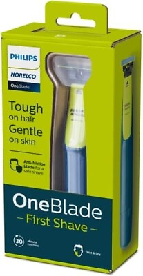 #ad Philips Norelco OneBlade First Shave Teen Hybrid Electric Shaver New $19.50