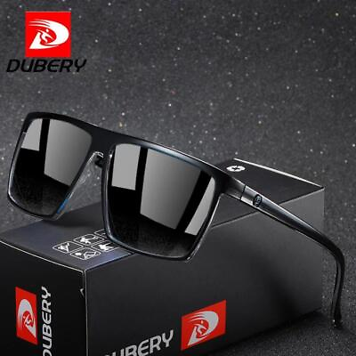#ad DUBERY Men Women Polarized Sport Sunglasses Square Driving Fishing Glasses UV400 $9.92